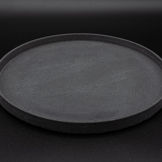 Svuotatasche effetto pietra nero