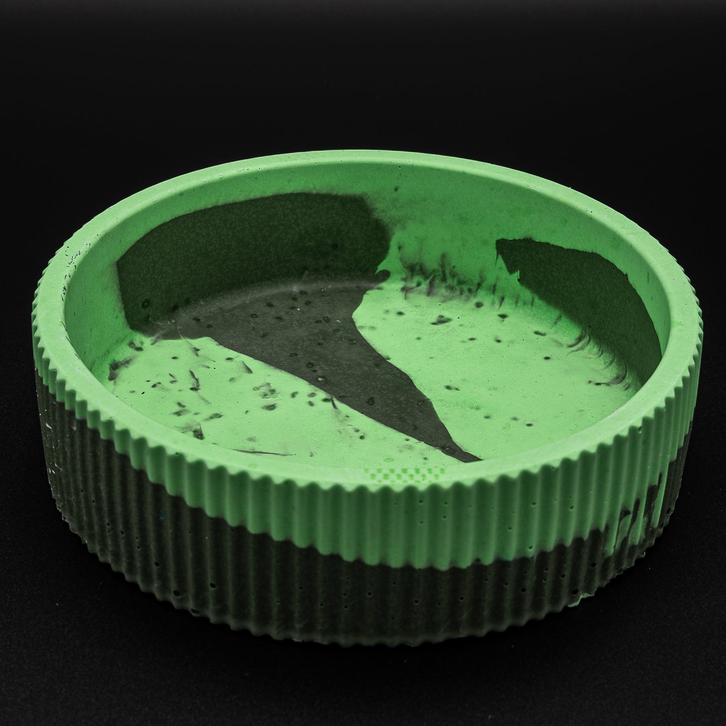 Zigozago Fluo Verde e nero