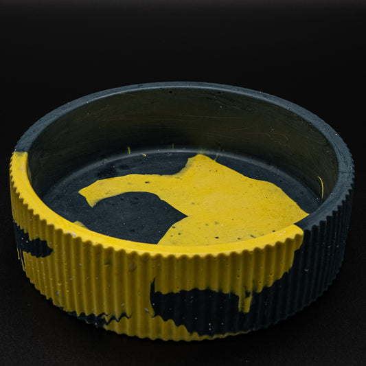 Zigozago Fluo giallo e nero