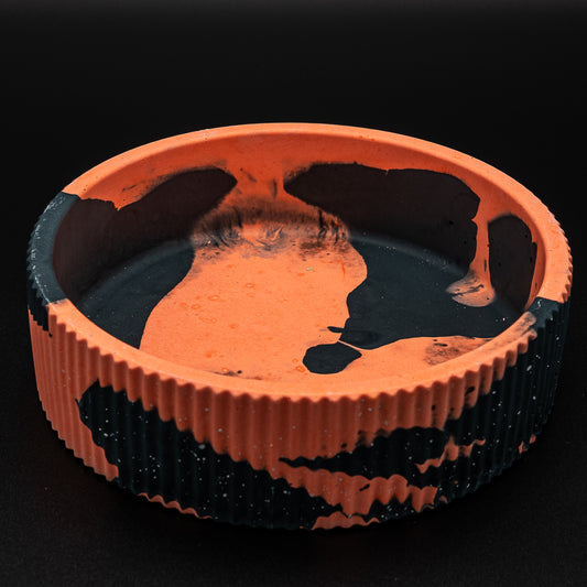 Zigozago Fluo Arancio e nero