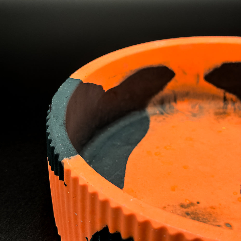 Zigozago Fluo Arancio e nero